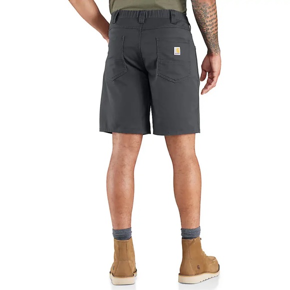 NWT Carhartt Men's Force Relaxed Fit Shorts Size 38 in Shadow 9" Inseam UPF 30+ - Picture 1 of 11